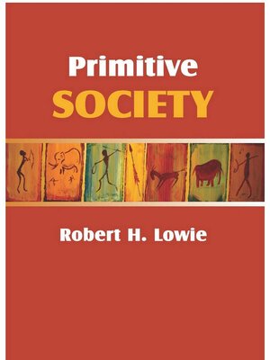 cover image of Primitive Society